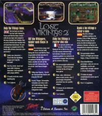 DOS - Norse by Norse West The Return of the Lost Vikings Box Art Back