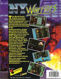 DOS - NY Warriors Box Art Back