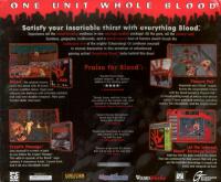 DOS - One Unit Whole Blood Box Art Back