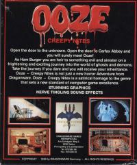 DOS - Ooze Creepy Nites Box Art Back