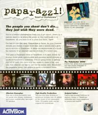 DOS - Paparazzi! Tales of Tinseltown Box Art Back