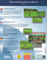 DOS - PGA Tour Golf 486 Box Art Back