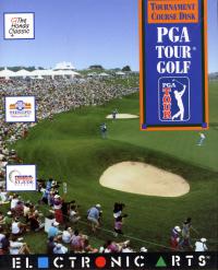 DOS - PGA Tour Golf Tournament Course Disk Box Art Front