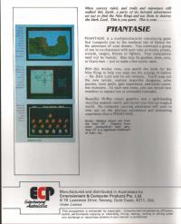 DOS - Phantasie Box Art Back