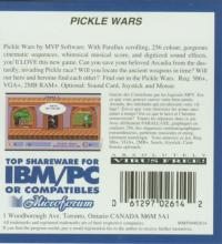 DOS - Pickle Wars Box Art Back