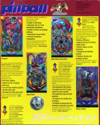 DOS - Pinball Fantasies Box Art Back