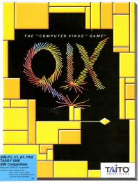 DOS - Qix Box Art Front