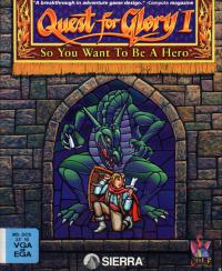 DOS - Quest for Glory I So You Want To Be A Hero Box Art Front