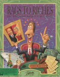 DOS - Rags to Riches The Financial Market Simulation Box Art Front