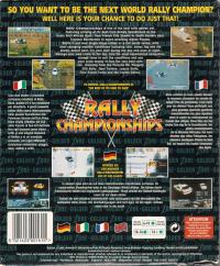 DOS - Rally Championships Box Art Back