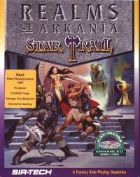 DOS - Realms of Arkania Star Trail Box Art Front