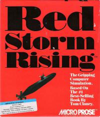 DOS - Red Storm Rising Box Art Front