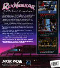 DOS - Rex Nebular and the Cosmic Gender Bender Box Art Back