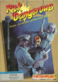 DOS - Rick Dangerous Box Art Front