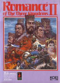 DOS - Romance of the Three Kingdoms II Box Art Front