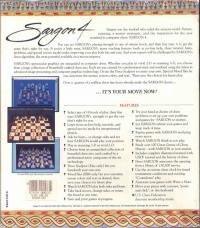 DOS - Sargon 4 Box Art Back