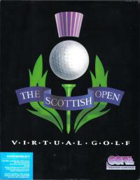 DOS - The Scottish Open Virtual Golf Box Art Front