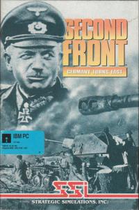 DOS - Second Front Germany Turns East Box Art Front