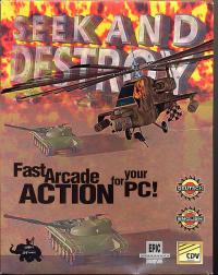 DOS - Seek and Destroy Box Art Front