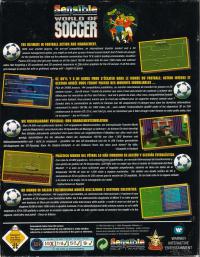 DOS - Sensible World of Soccer European Championship Edition Box Art Back