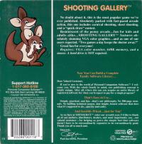 DOS - Shooting Gallery Box Art Back