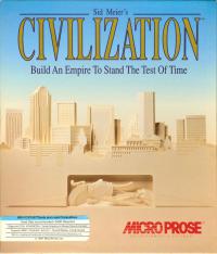 DOS - Sid Meier's Civilization Box Art Front