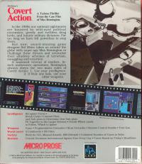 DOS - Sid Meier's Covert Action Box Art Back