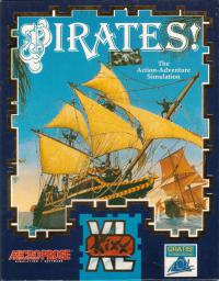 DOS - Sid Meier's Pirates! Box Art Front