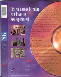 DOS - SimCity Enhanced CD ROM Box Art Back
