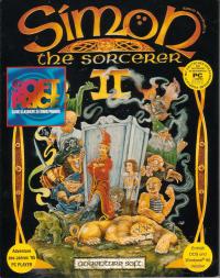 DOS - The Simon the Sorcerer II The Lion the Wizard and the Wardrobe Box Art Front