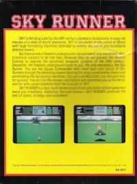 DOS - Sky Runner Box Art Back