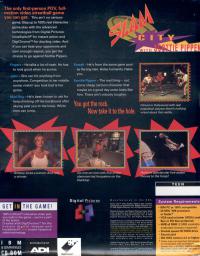 DOS - Slam City with Scottie Pippen Box Art Back