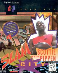 DOS - Slam City with Scottie Pippen Box Art Front