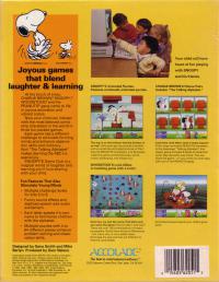 DOS - Snoopy's Game Club Box Art Back