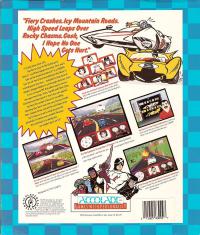 DOS - Speed Racer in The Challenge of Racer X Box Art Back