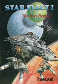 DOS - Star Fleet I The War Begins Box Art Front