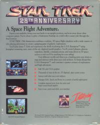 DOS - Star Trek 25th Anniversary Box Art Back