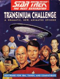 DOS - Star Trek The Next Generation The Transinium Challenge Box Art Front