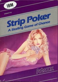 DOS - Strip Poker A Sizzling Game of Chance Box Art Front