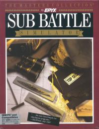 DOS - Sub Battle Simulator Box Art Front