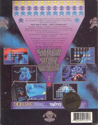 DOS - Taito's Super Space Invaders Box Art Back