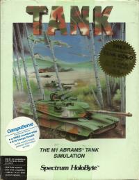 DOS - Tank The M1A1 Abrams Battle Tank Simulation Box Art Front