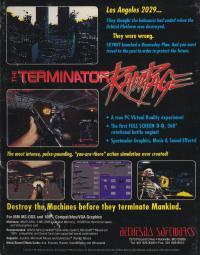 DOS - Terminator Rampage Box Art Back