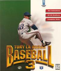 DOS - Tony La Russa Baseball 3 Box Art Front