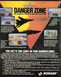 DOS - Top Gun Danger Zone Box Art Back