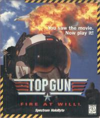 DOS - Top Gun Fire At Will Box Art Front