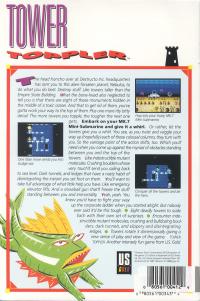 DOS - Tower Toppler Box Art Back