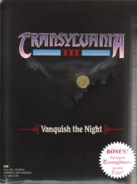 DOS - Transylvania III Vanquish the Night Box Art Front