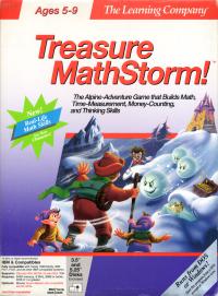 DOS - Treasure MathStorm! Box Art Front