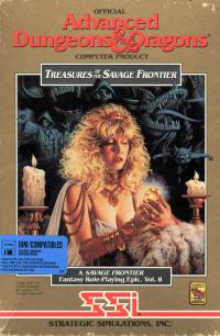 DOS - Treasures of the Savage Frontier Box Art Front
